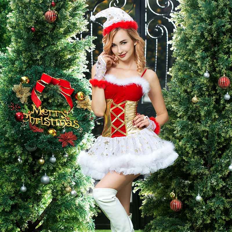 Disfraz De Disfraz De Navidad Para Mujer Fiesta De Adultos Disfraz De Disfraz De Navidad Para Mujer Fiesta De Adultos