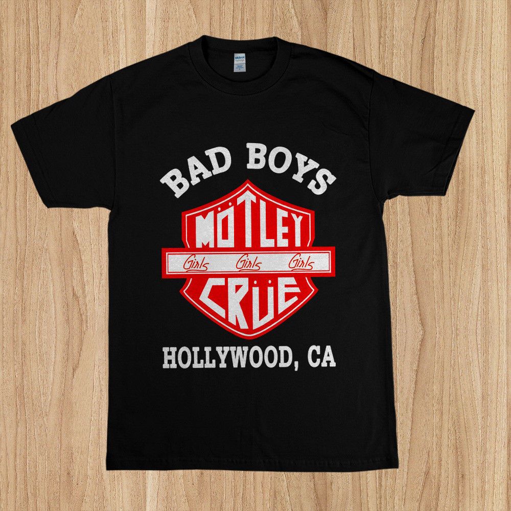 motley crue bad boy t shirt