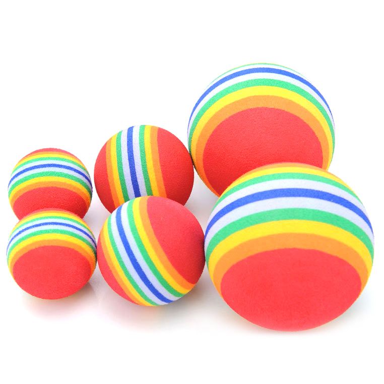 soft foam cat balls