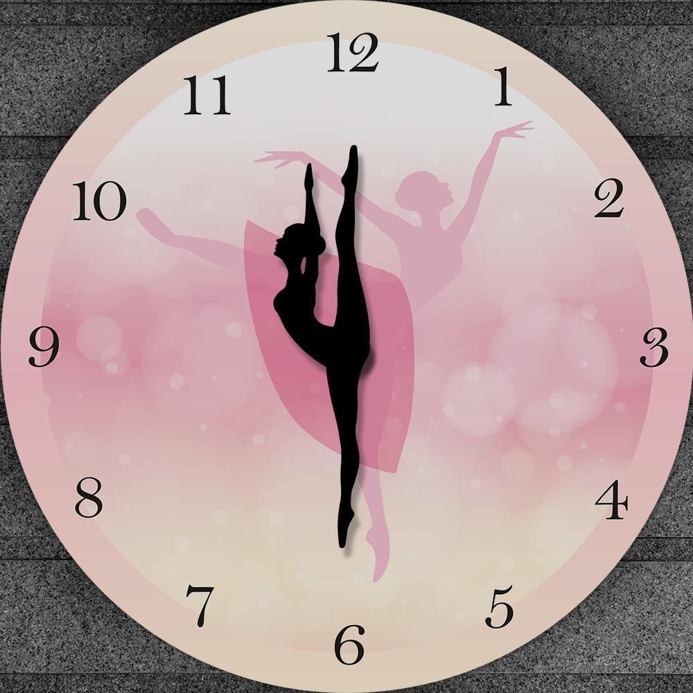 Girl Bedroom Decor Ballet Girl Princess Pink Wall Clock Baby Girl Dancing Wall Clock Ballerina Moving Leg Dancing Clock Watch Y200110 Small Wall Clocks Small Wall Clocks For Bathroom From Qiansuning88 30 76