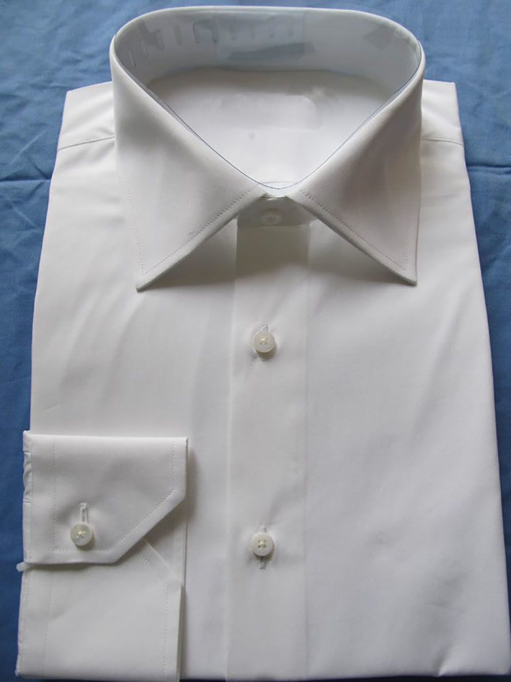 tailored white dress shirt