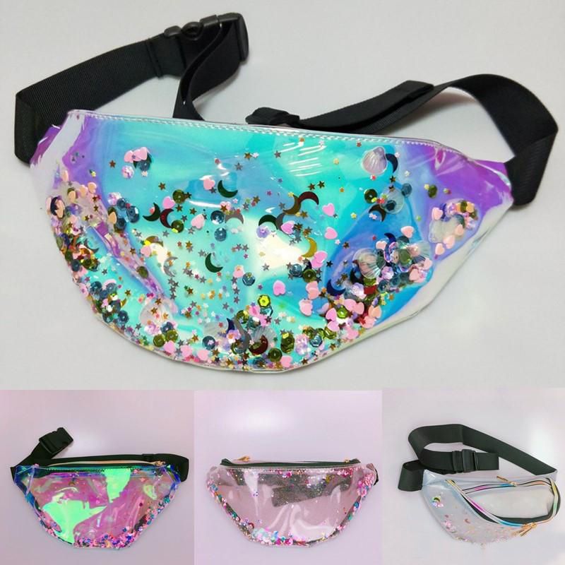 bling sequin fanny pack