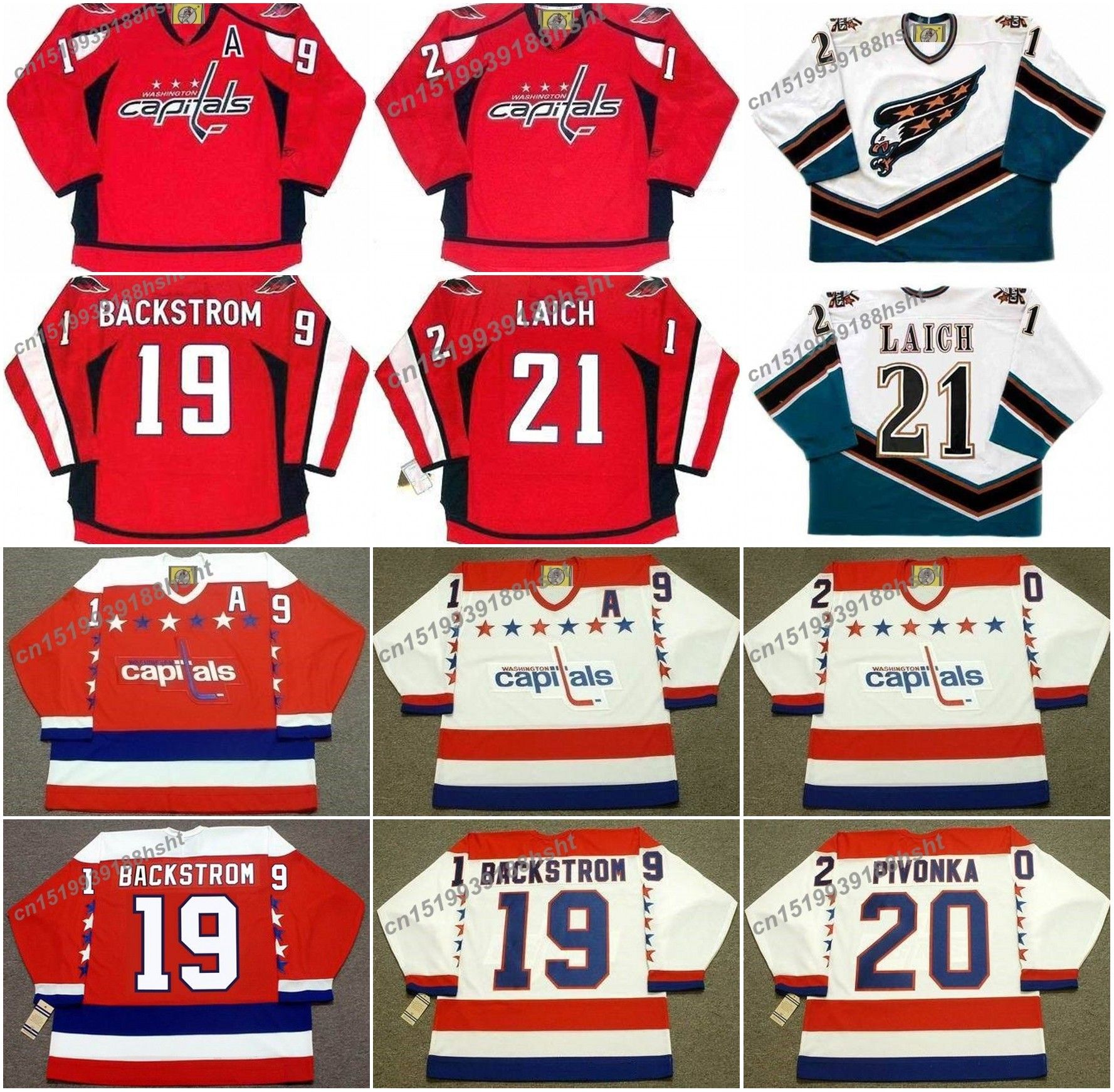 washington capitals brooks laich jersey