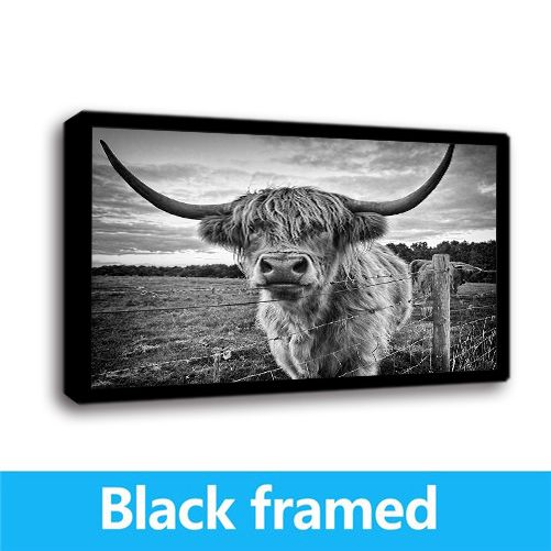 Compre Australia Wall Art Posters Y Grabados Negro Blanco Highland