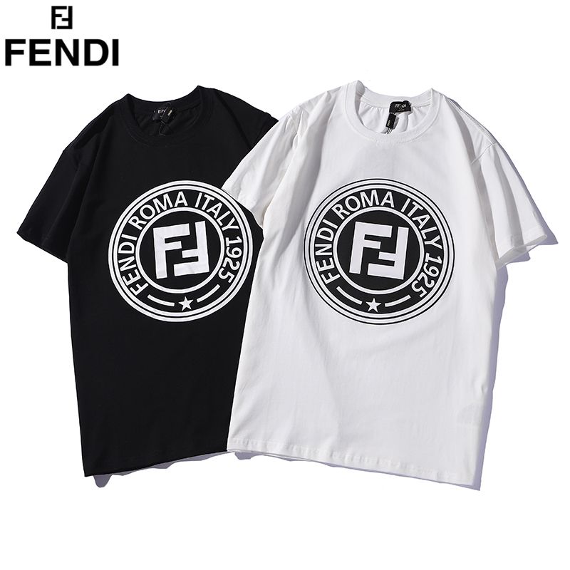 fendi t shirt color letters