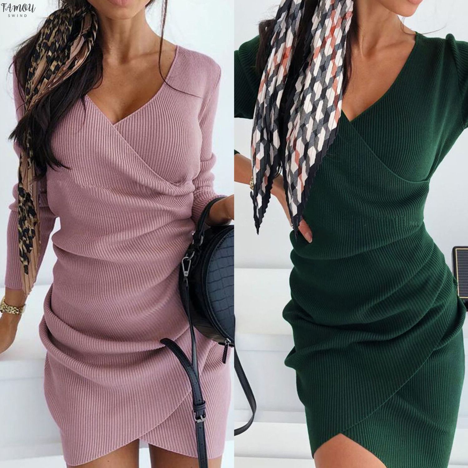 low cut sexy dress