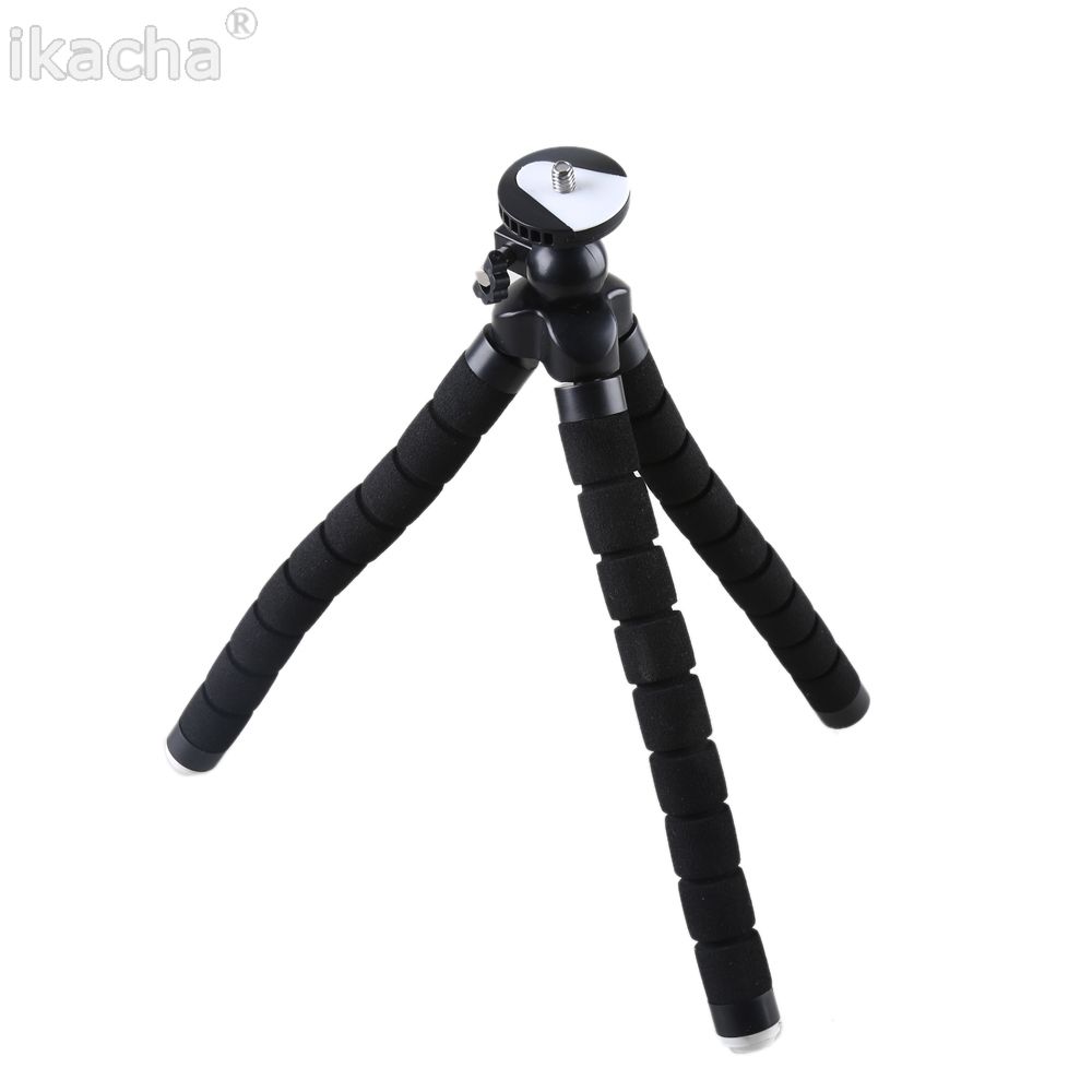 Para Cámara Canon DSLR SLR Mini Trípode Flexible Monopie Soporte de montaje para 1//4-20