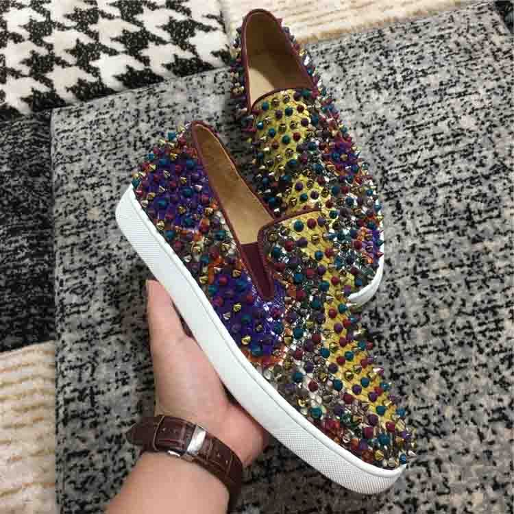 red bottom boat shoes