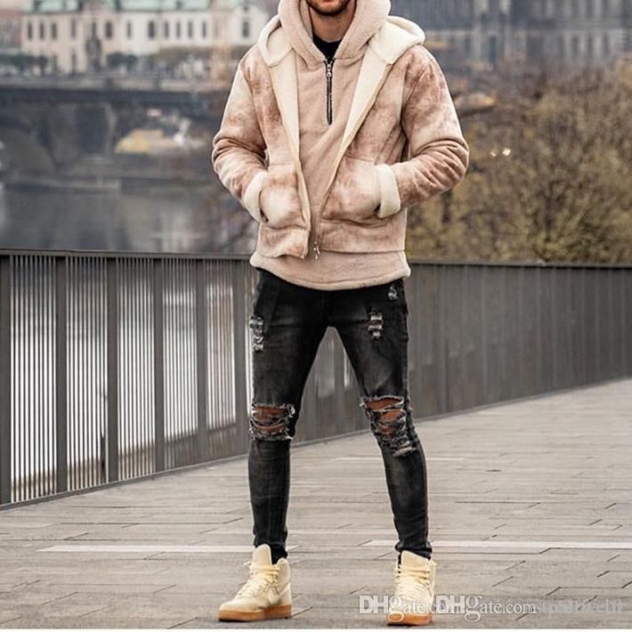 New Fashion Mens Shearling Jackets 