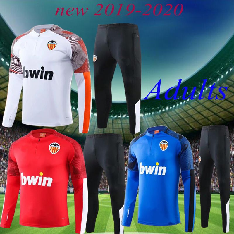 19 20 Valencia CF chándal uniforme de fútbol 2020 GUEDES PAREJO ZAZA SOLER