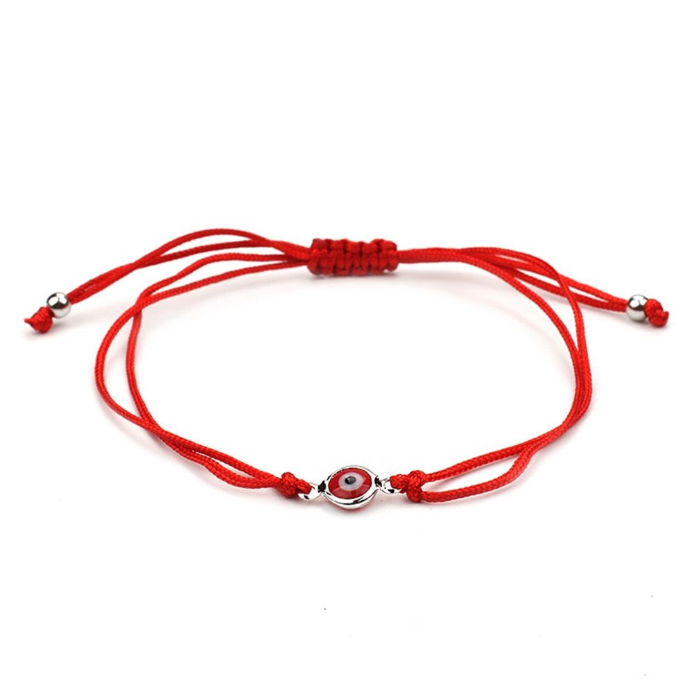 Mal de ojo pulsera hombres mal de ojo Joyería Mujeres Bebé Mal de Ojo ROJO Cuerda Pulsera
