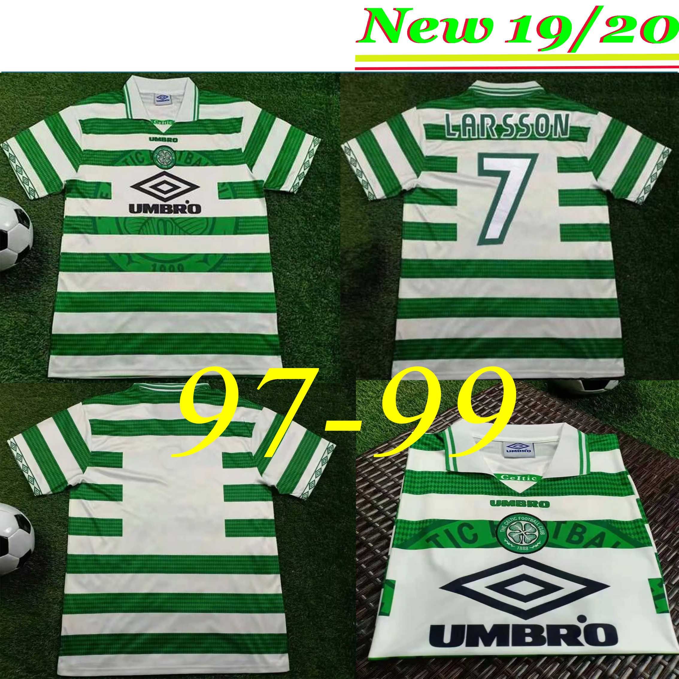 2022-2023 Celtic Long Sleeve Home Shirt (LARSSON 7)