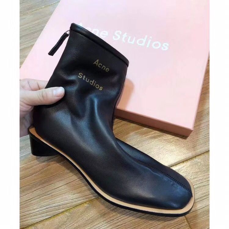 Transistor Forbyde sorg Sale 2019 ACNE STUDIOS Casual Designer Mid Heeled Genuine Leather Best High  Quality Shoes Women Sneaker Ankle Boot Ankle Boots From Songk686, $41.46 |  DHgate.Com