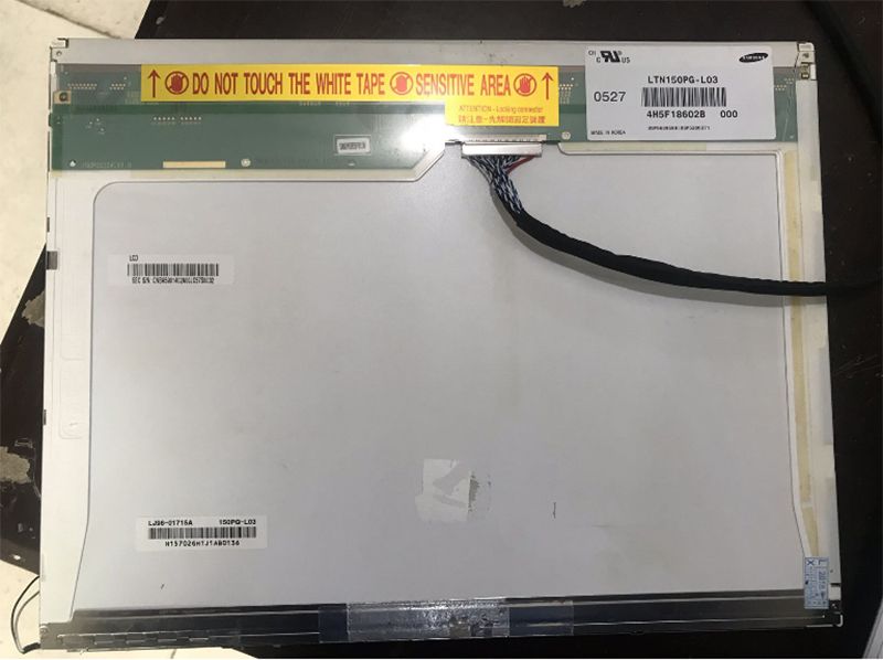 how to make a lcd screen in stock