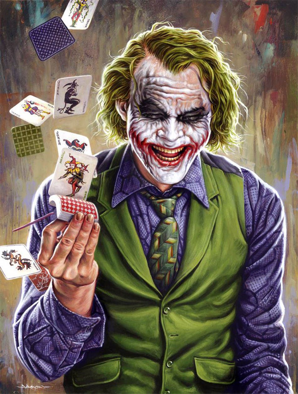 Buy Dropship Products Of Joker Batman 2 5 Hd Canvas Printing New Home Decoration Art Painting Unframed Framed In Bulk From Paintings Dhgate Com