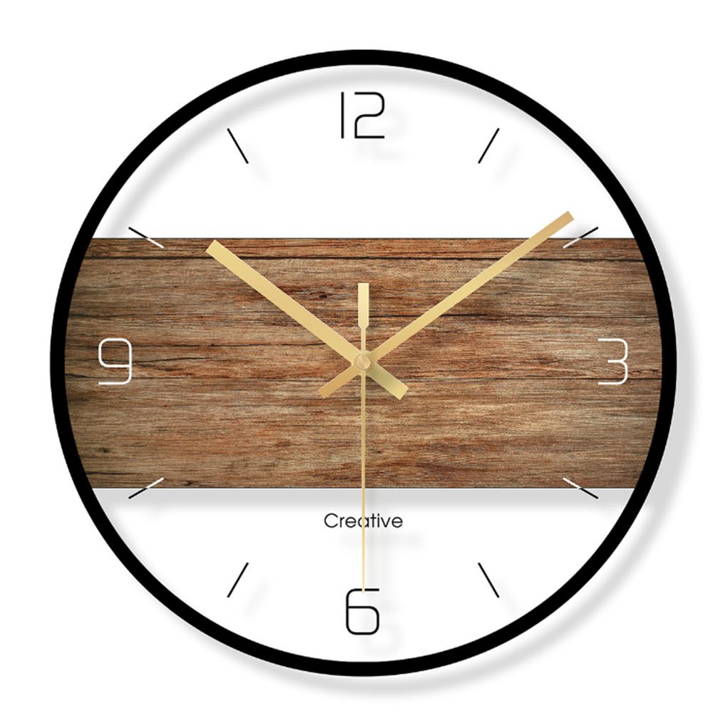 Silent Wall Clock Vintage Retro Modern Design Simple Wooden Wall Clocks Bedroom Home Decor Hanging Watch Timer 2018 Cj191214 Wall Clock Black Wall Clock Blue From Quan09 24 95 Dhgate Com