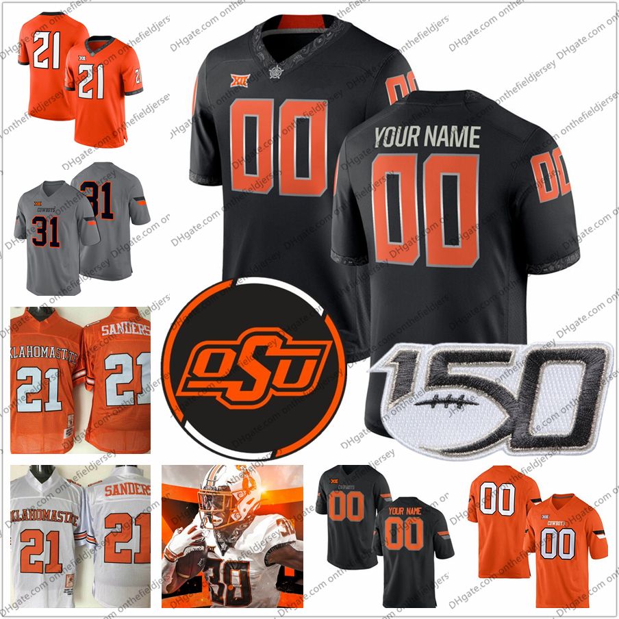 oklahoma state football jerseys for sale