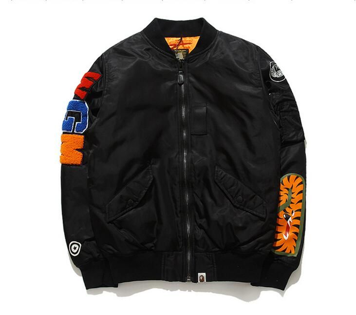 shark mouth bomber jacket