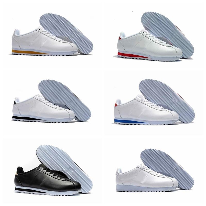 nike cortez negro con dorado