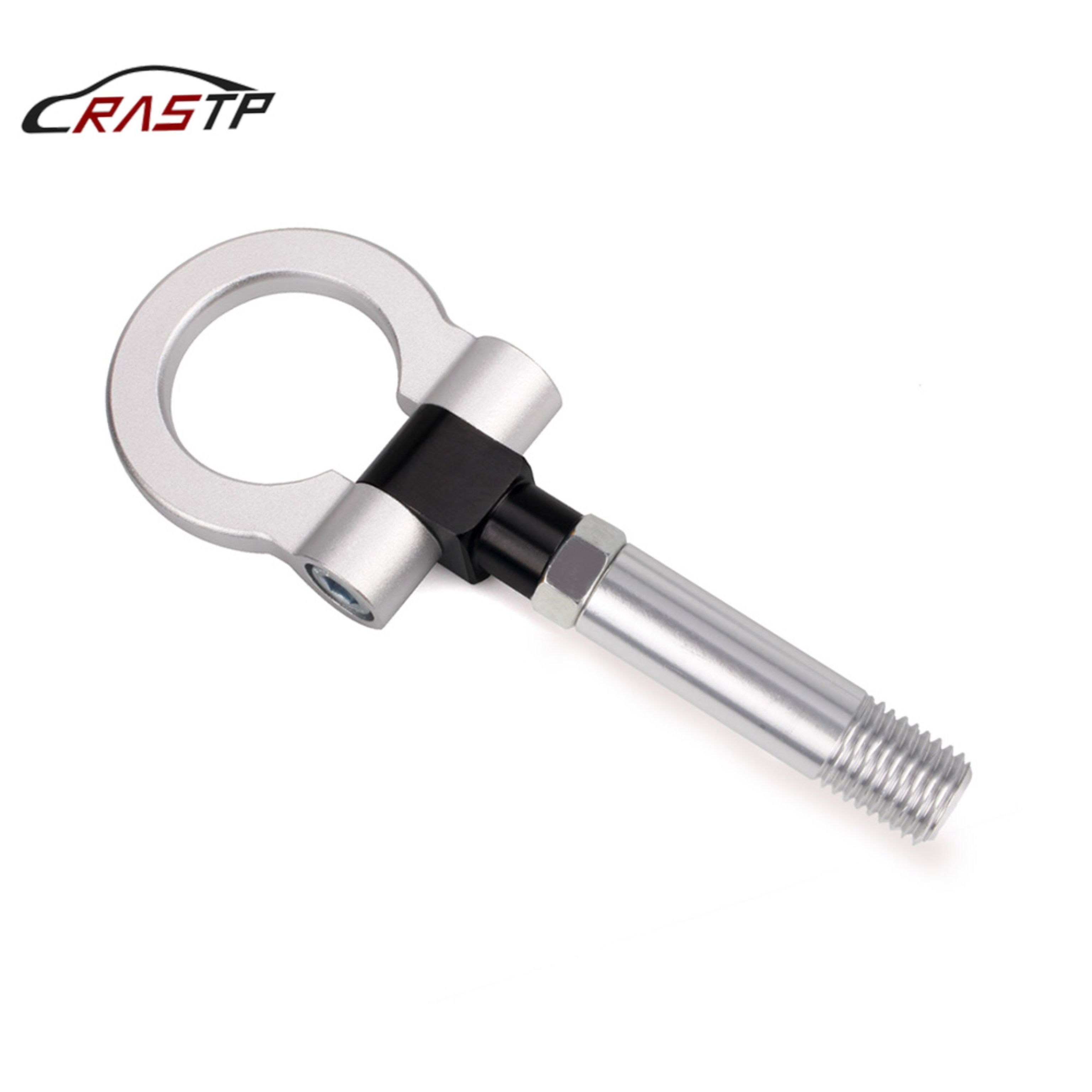 Azul Toygogo Kit de Ojo Triangular de Remolque con Gancho de Remolque Delantero de Aleaci/ón de Aluminio para Remolque Autom/ático para Coche Europeo