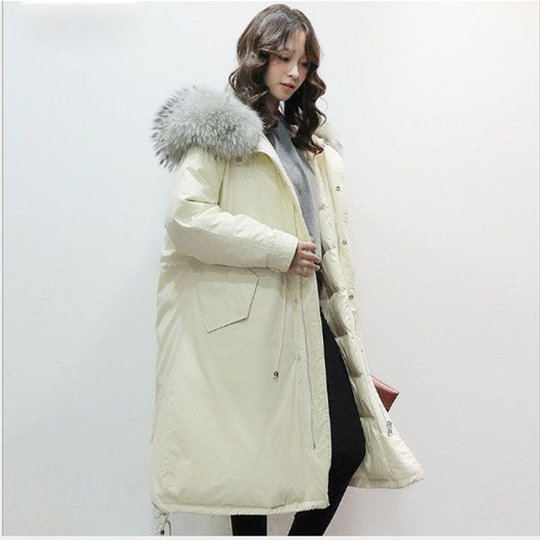 casaco longo com capuz feminino