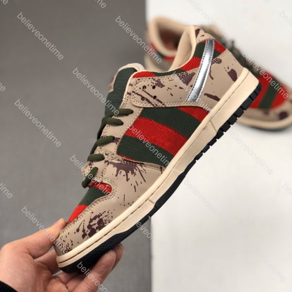 nike dunk low freddy krueger