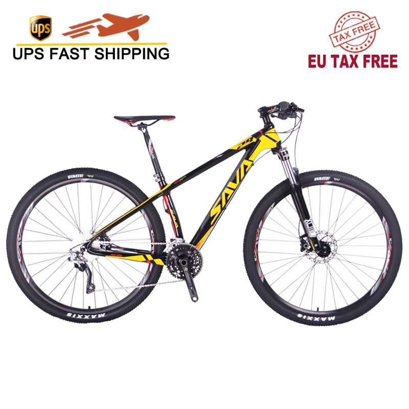 Acquistare Bikes Sava Mountain Bike 29 Pollici Telaio In Carbonio Adulti MTB  Con Deore M610 30 Velocità VVELO V29 Economico | Consegna Veloce E Qualità  | It.Dhgate