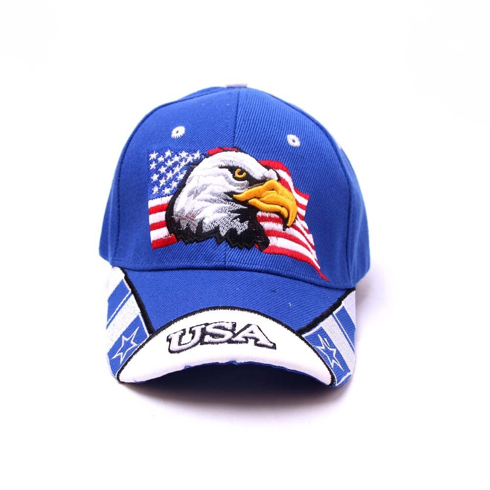 New Patriotic American Eagle and American Flag Baseball Cap USA 3DEmbroidery hat