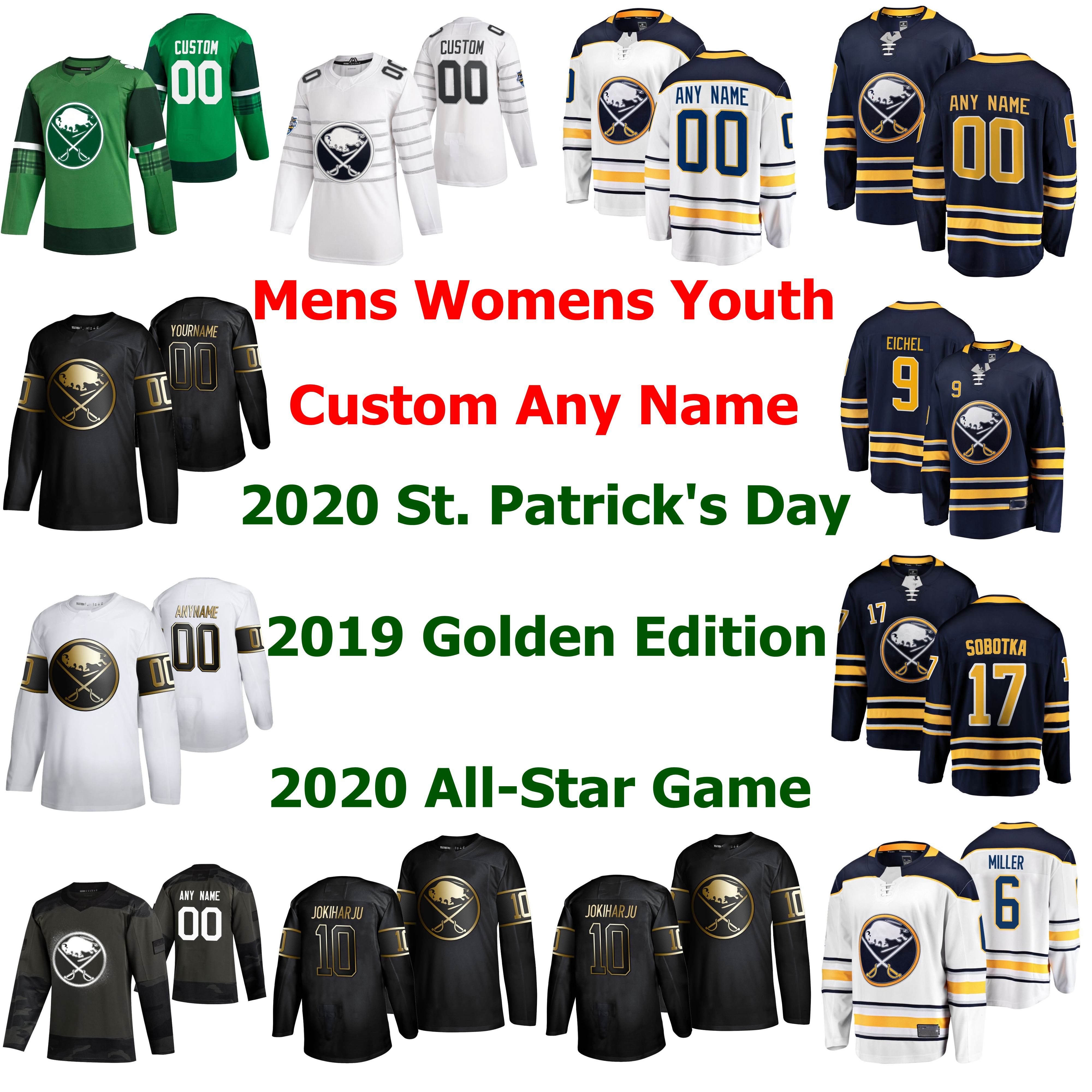 sabres st patricks day jersey