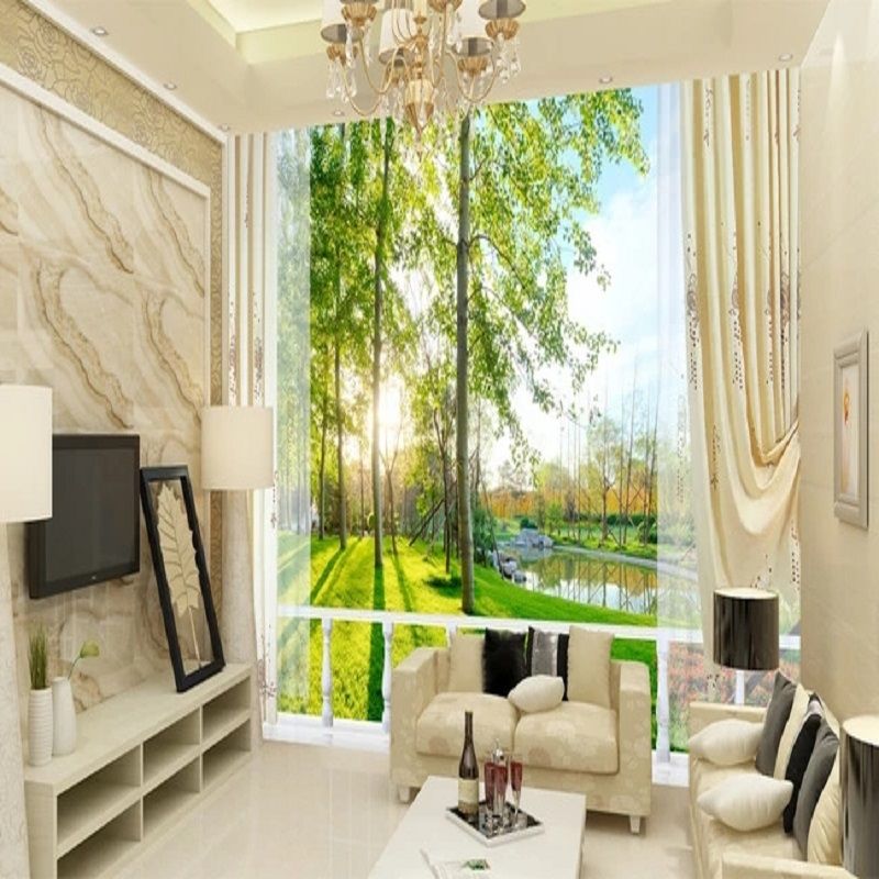 Custom Large Mural 3d Wallpaper Modern Fashion Creative 3d Space Fake Window Bedroom Tv Back Wall Decor Deep 5d Embossed Cool Wallpapers Custom Wallpaper From Luckyqiyi 60 31 Dhgate Com