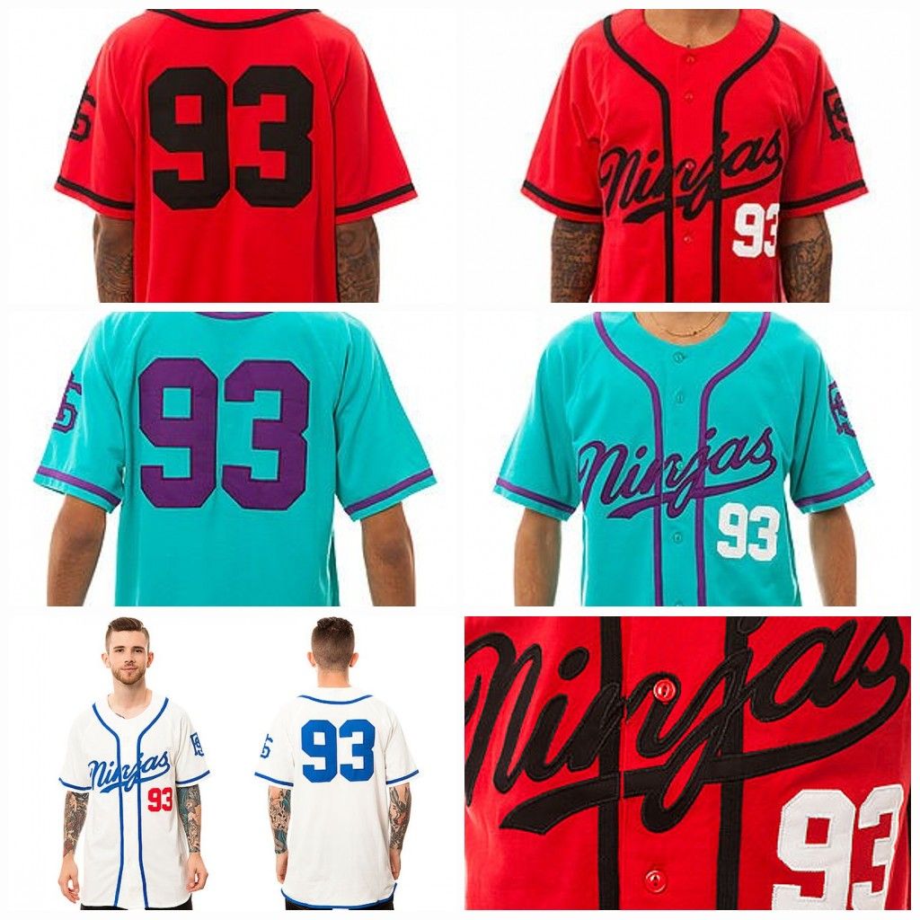 red white and blue youth baseball jersey