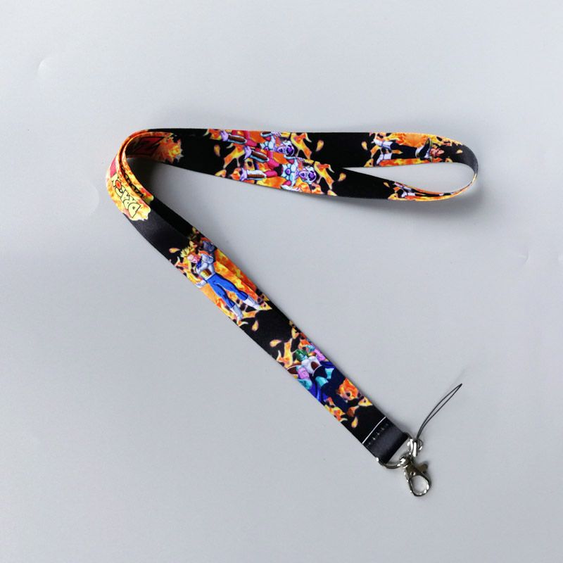 DragonBall Z Neck Straps Lanyard Mobile Phone Rope Keychain Card cosplay  Gift 