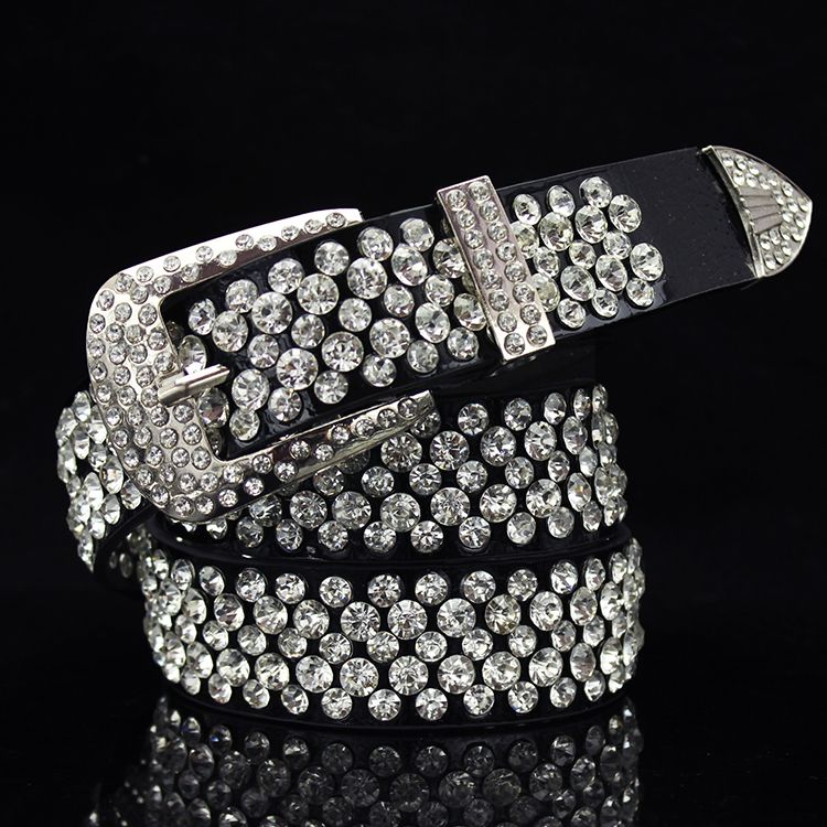 designer studded belt