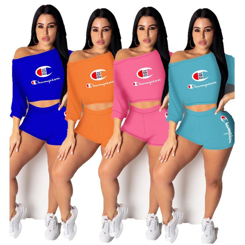 2020 Champion Shorts Tracksuit Women 