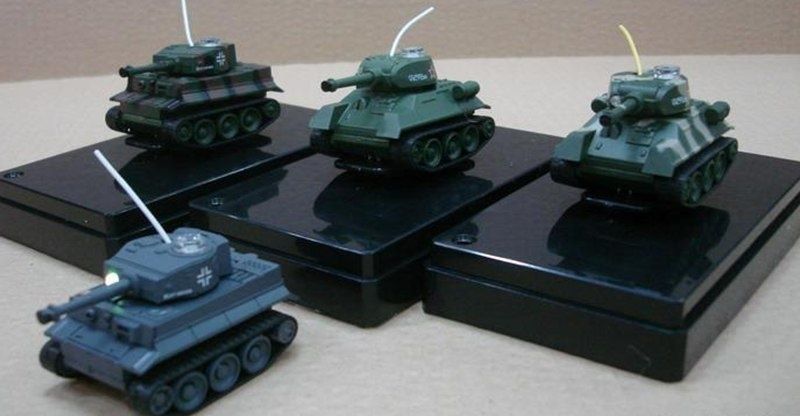 infrared remote control battle tank