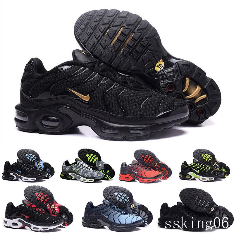 Compra Nike Tn Plus Air Max Airmax Descuento Calidad De Hight Calzado  Deportivo Ocasionales De Los Nuevos Hombres Del TN Zapatos Para Hombre Rojo  Blanco Negro Transpirable Runner Zapa Barato | Entrega