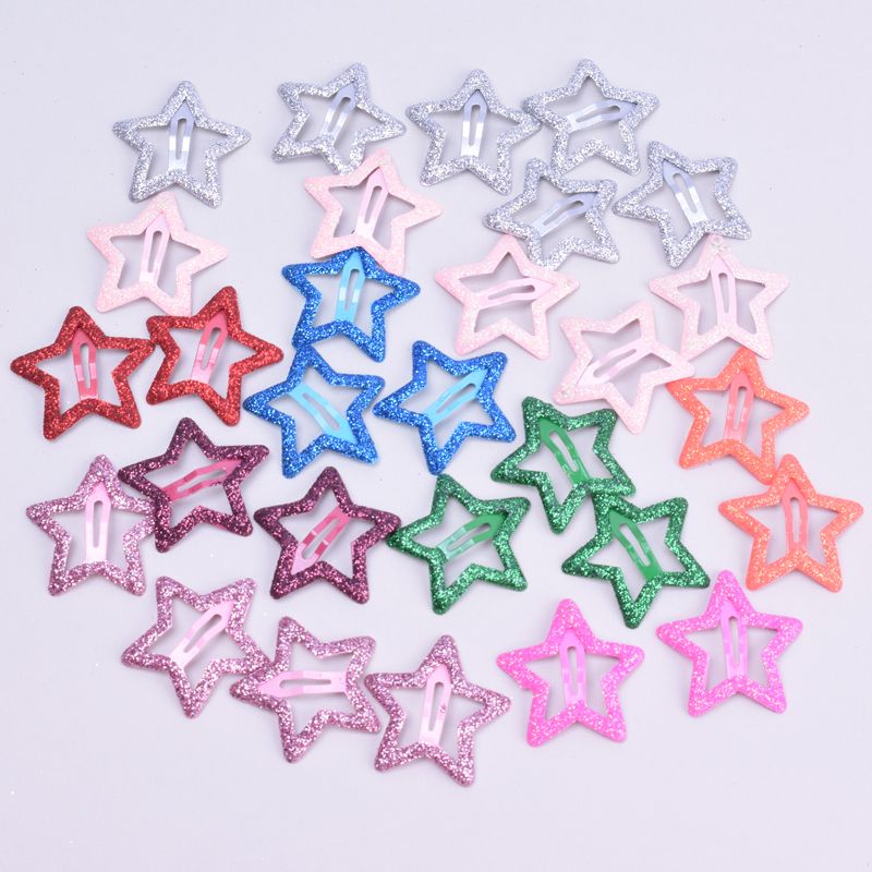 star hair clips