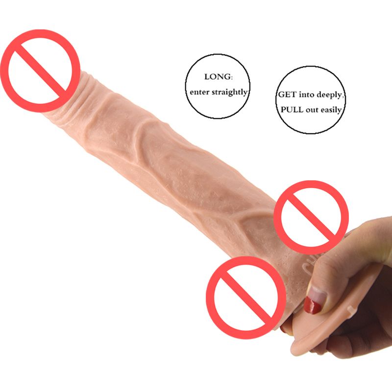 Long Penis Dongs Soft Skin Color Strong Chuck Dick Sex Toy For Porn Vagina  Easy To Reach Sexual Orgasm From Secretgirls, $8.38 | DHgate.Com