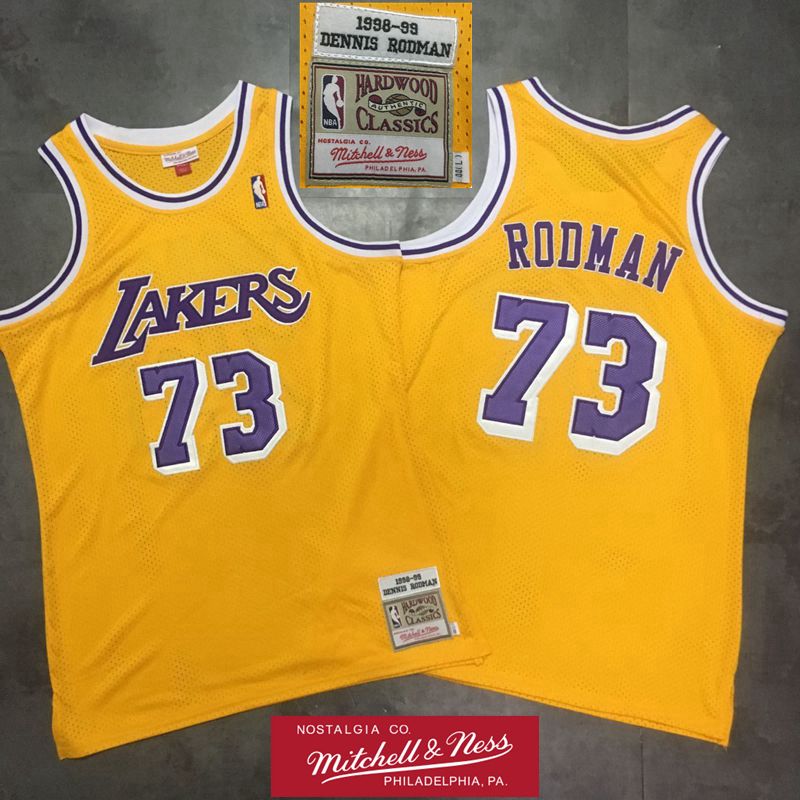 rodman lakers jersey