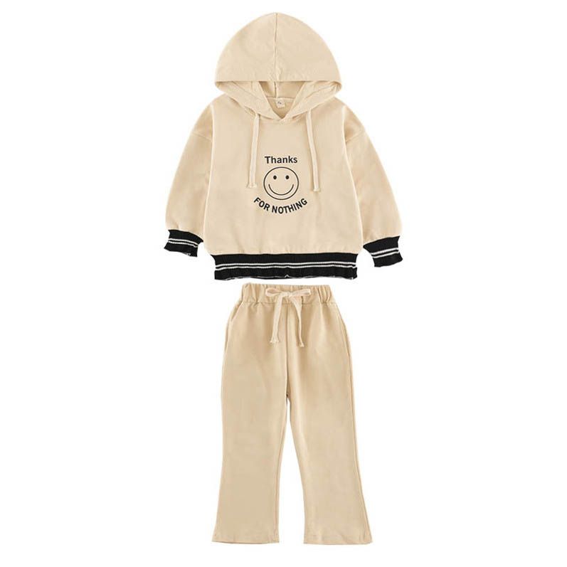 kids beige tracksuit
