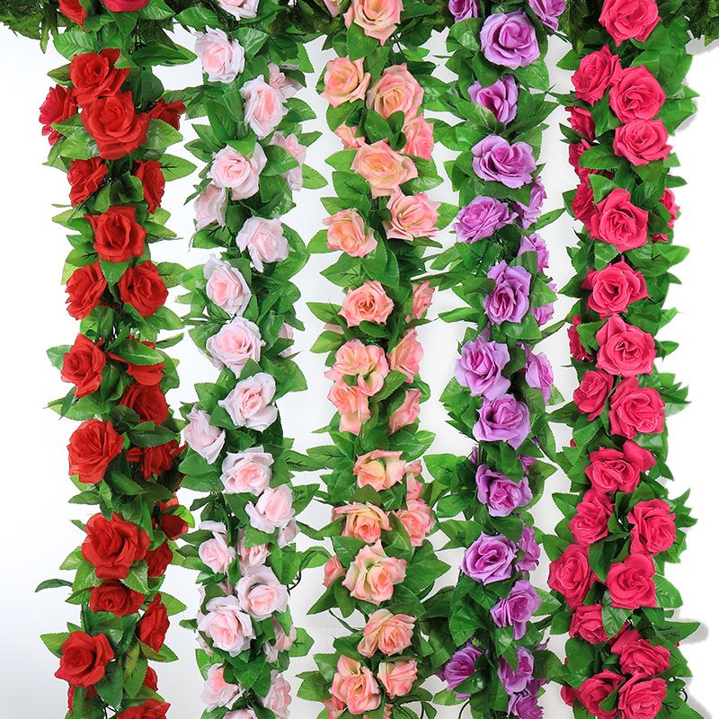 2 Pcs Flores Artificiais Corda de Seda Rosa Alta Simulação Venda de Baixo  Preço Nossa En Preservada Rose Decoração de Casamento Falsa