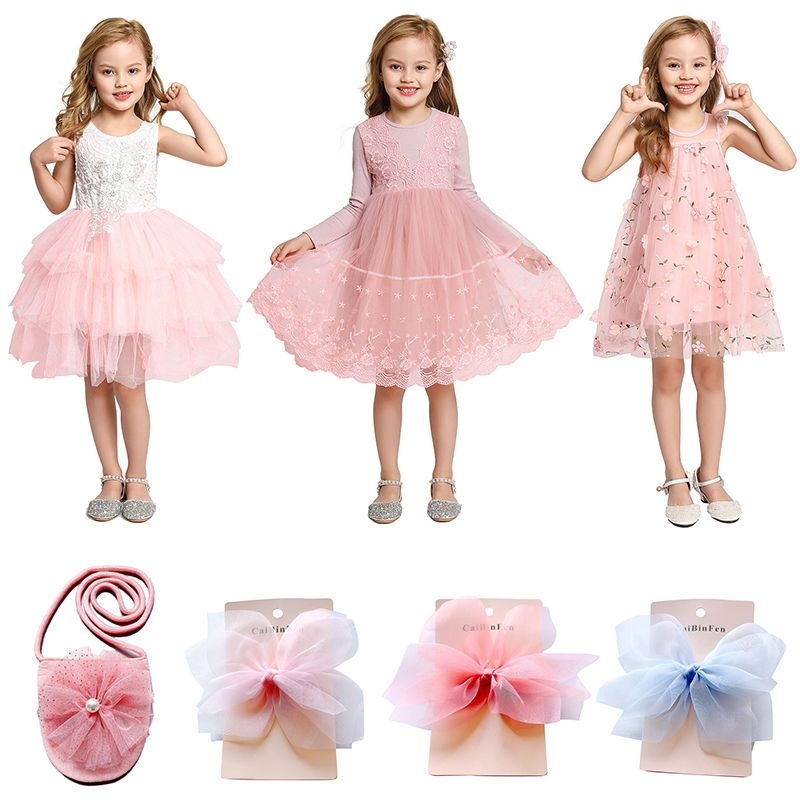 2020 2020 Kids Summer Lace Drsses For Girls Party Dress Floral Printed Birthday Tutu Dresses Children Casual Wear 2 8 Years Vestidos From Oliveer 18 46 Dhgate Com