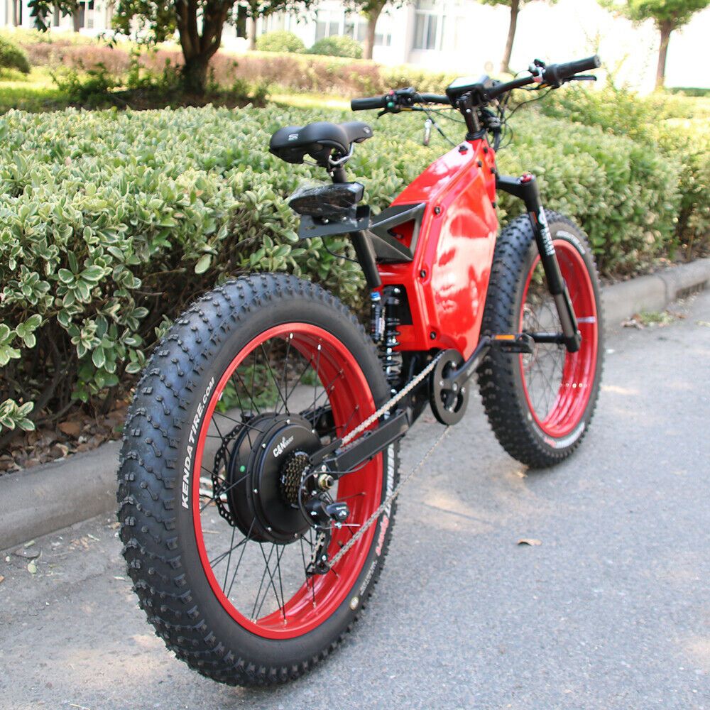 electric fat tire mountain bike