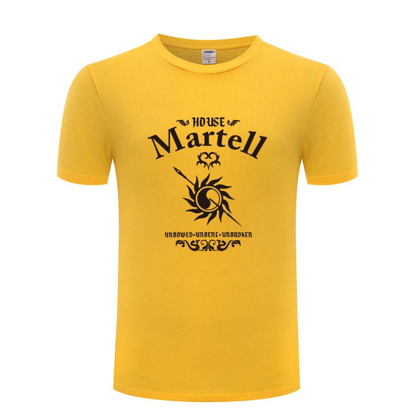 Grosshandel Game Of Thrones Haus Martell Gedruckt Manner T Shirt