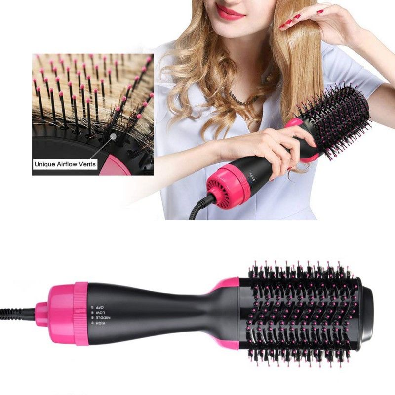 One Step Hair Dryer Volumizer Roller Electric Hot Air Brush