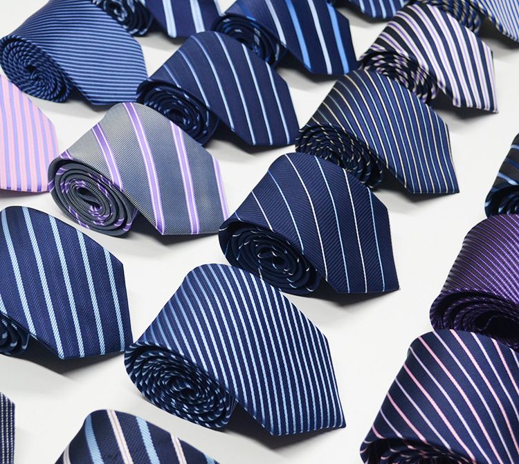 Corbata de boda Formal de Jacquard para hombre de 8 CM con cuello ajustado a rayas clásicas #23 Corbata de boda Formal de Jacquard para hombre de 8 CM con cuello ajustado a rayas clásicas #23
