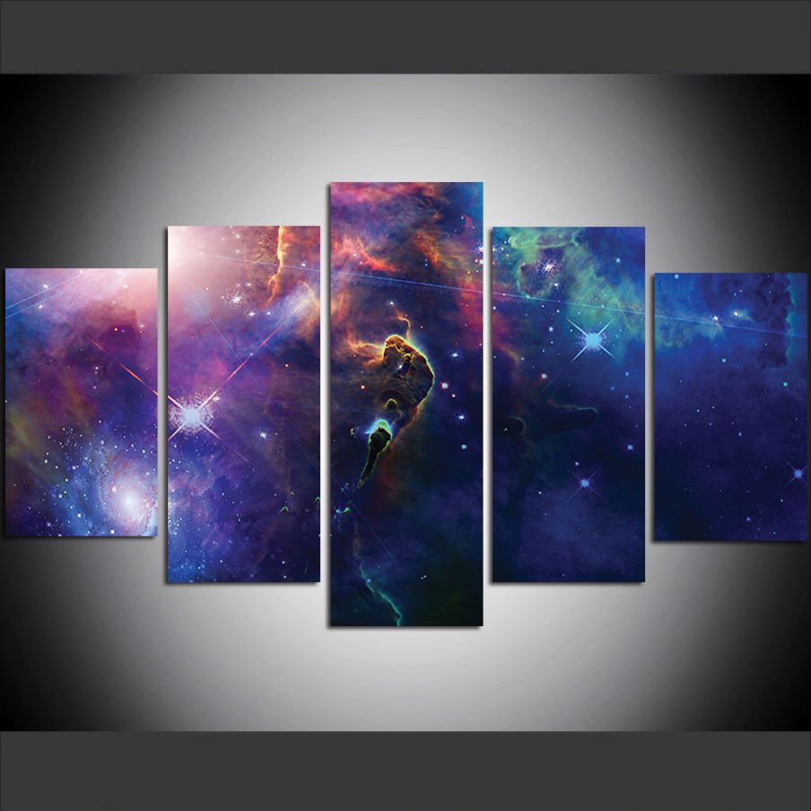 2020 Large Size Canvas Wall Art Pictures Creative Lost In Space Art Print Oil Painting For Living Room From Home Textiles 14 94 Dhgate Com