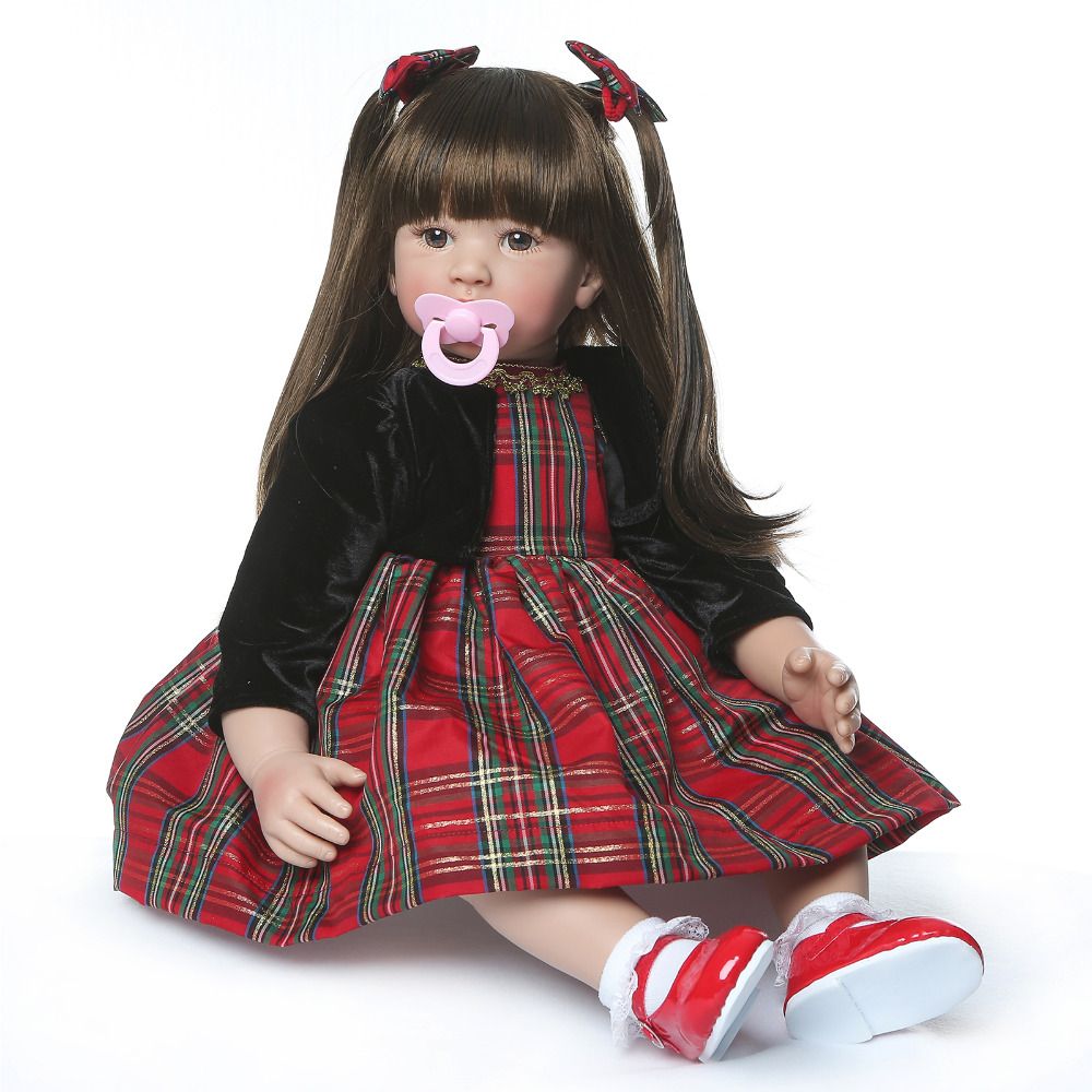 Wholesale 23 24inch 58 60cm Bebe Reborn Doll Soft Silicone Boy