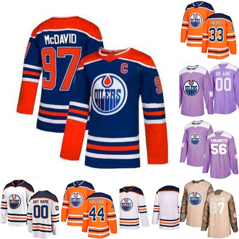 2021 Edmonton Oilers Jersey 9 Gordie Howe 14 Gustav ...