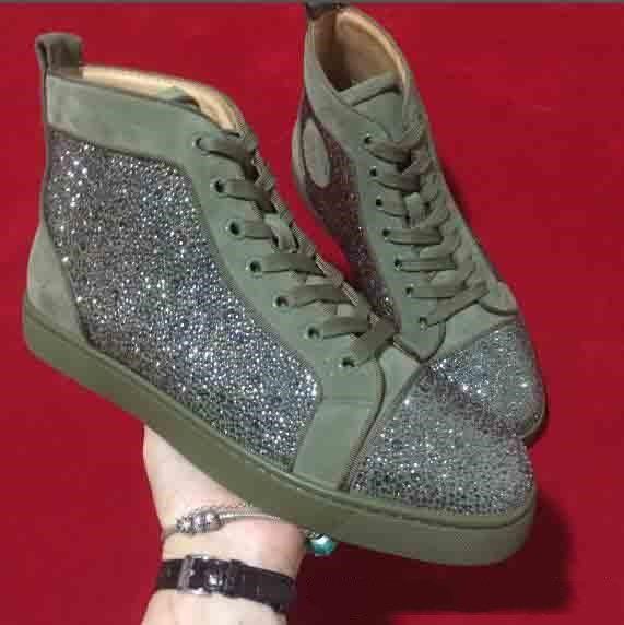 olive green skate shoes